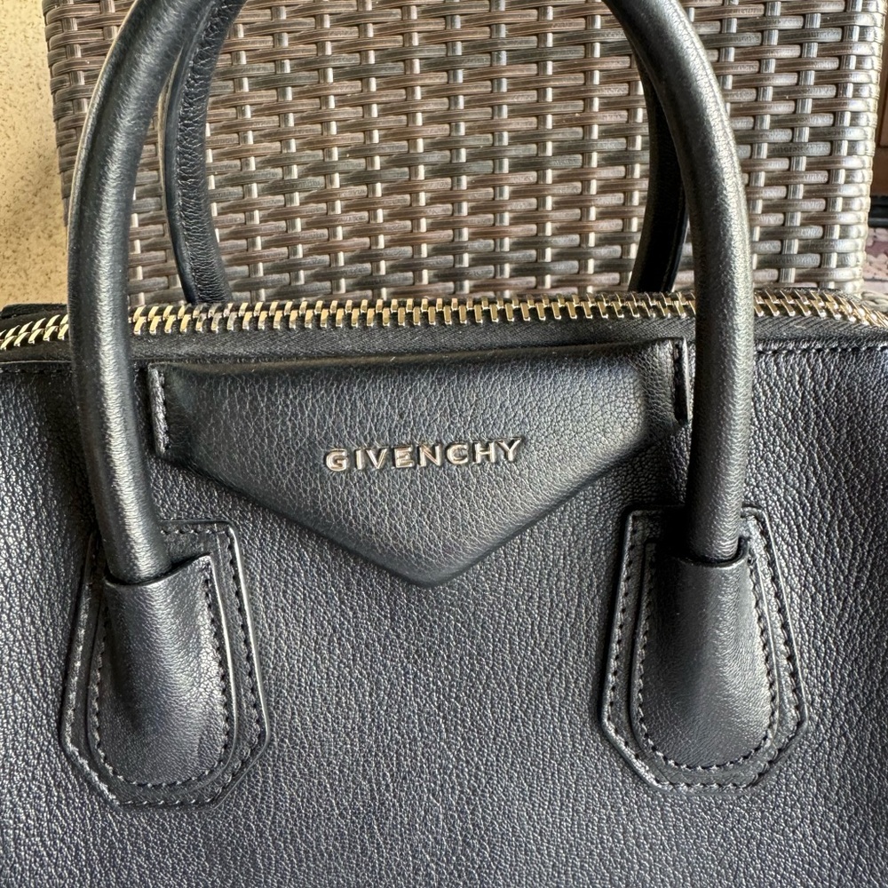 Givenchy Antigona Black Leather Bag